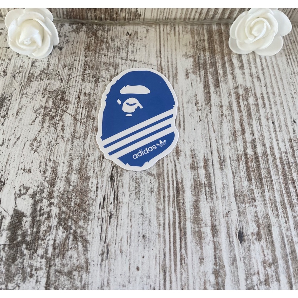 Brand new Bape x Adidas sticker